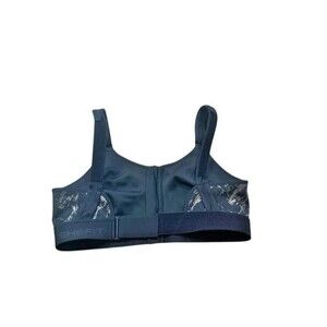 SheFit Flex Sports Bra Black Rose Gold 2Luxe Plus Size 42-44" Supportive
